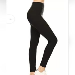 🌻Black 5 in. Yoga Band Leggings
